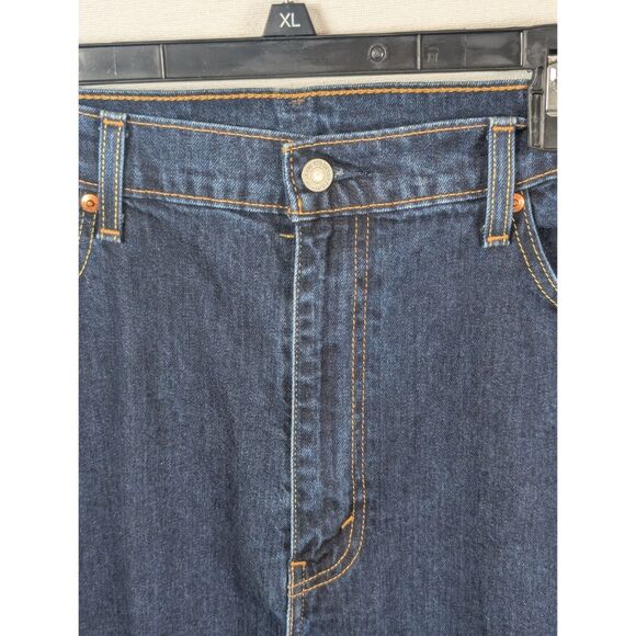 Levi's 505 Regular Fit Jeans Blue Men's Size 40x34 - Picture 5 of 14